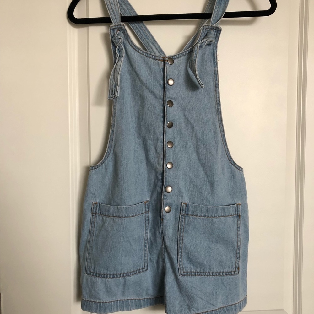 Denim Shortalls